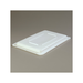 Carlisle 1063702 12" x 18" White "Lock-Tight" Lid