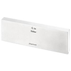 STARRETT RY 4.000 A1 Rect. Ceramic Gage Block - 4.000 In., Grade A1