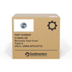 Intelligent Cleaning Equipment - 8136003-OR - Recovery Tank Cover Triple S Ultron..(20BA,20TD,20TO)