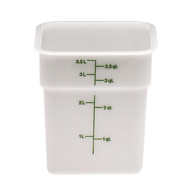Cambro Poly 4 qt. CamSquare Containers