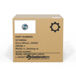 Intelligent Cleaning Equipment - 8310680A - Drive Wheel, 24VDC (RS26L+, RS32L+)..Starting at serial number RS26L+6030610031,RS32L+60307100258,RS26+60026100167,RS32+60031100