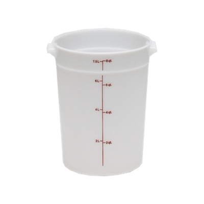 Cambro Poly 8 qt. Round Food Storage Containers