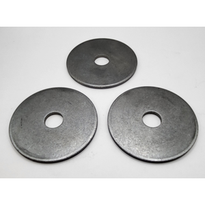 17/32" X 2 1/2" X 0.12" FLAT WASHER HR LOW CARBON STEEL PLAIN PER PRINT