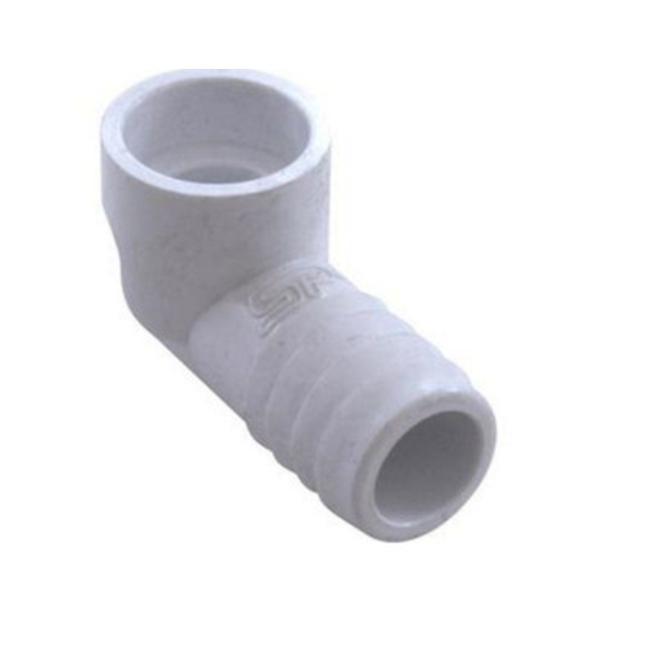 Waterway 90-Degree 3/4" Barb x 1/2" Slip Adapter Fitting 411-0350