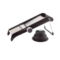 Winco MDL-4P Mandoline Slicer Set with Built-In Blade