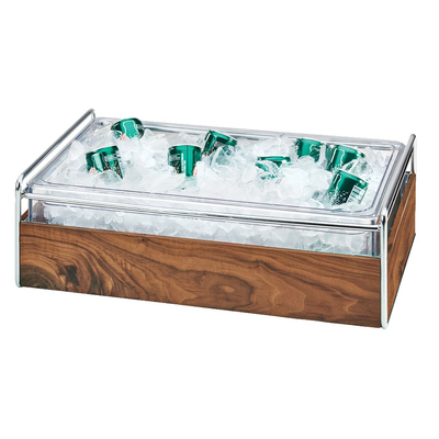 Cal-Mil 3702-12-49 13-1/2"W x 21-3/4"D x 7-1/4"H Mid-Century Ice Housing