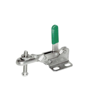 Carr Lane CL-11-TC Vertical Handle Toggle Clamp, Low Open Arm -Stainless Steel (100lbs)