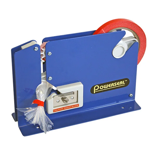 Bag Sealing Tape Dispenser - 9 mm / 12 mm Tape - Metal Construction