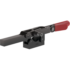 DE-STA-CO 5305 Horizontal Clamp, 600 lb Holding Capacity, Plate Base
