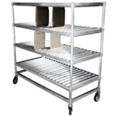 New Age Industrial 63"W x 28"D x 78"H, 160 Insulated Tray Drying Rack