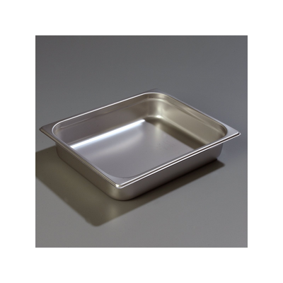 Carlisle 607122 Light-Duty 1/2 Size, 2-1/2" Deep Food Pan