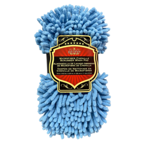 Microfiber Chenille Scrubber Wash Pad