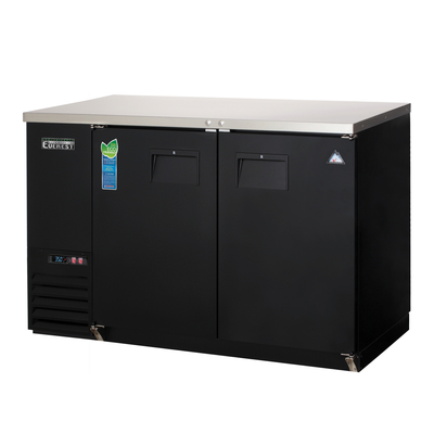 Everest EBB48-24 Back Bar Cooler Cabinet 2 Solid Doors, 115v, NSF - 13 cu. ft.
