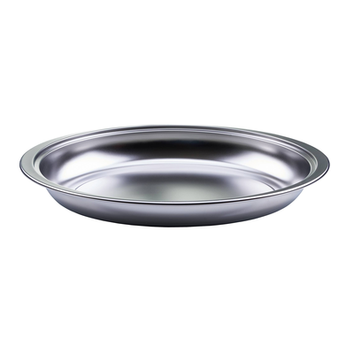 Winco 603-FP 8 Qt. Oval Pan For Chafer (Model # 603) Stainless S