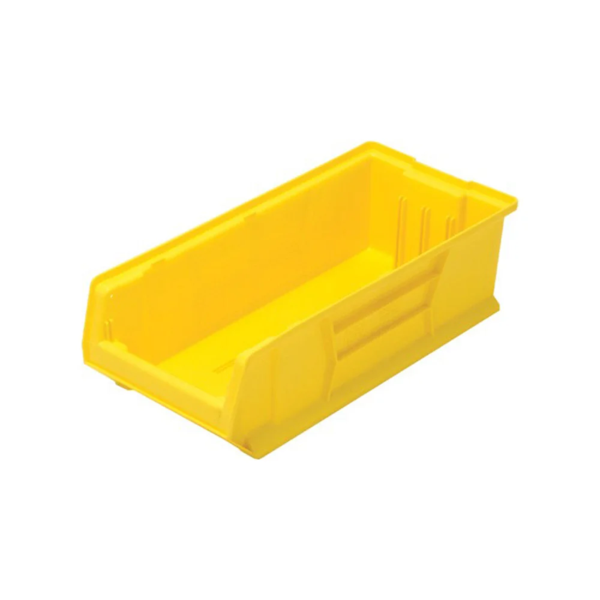 Storage Bin - Plastic - 23-7/8" x 11" x 7" - Yellow