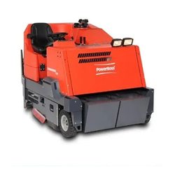 Demo Powerboss Commander C82 Cylindrical Sweeper Scrubber