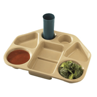 Cambro 14187TRCW133 Tray Trapezoid