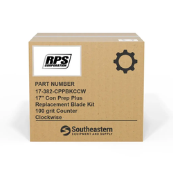 RPS - 17-382-CPPBKCCW - 17" Con Prep Plus Replacement Blade Kit 100 grit Counter Clockwise