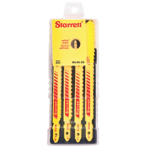 STARRETT BU46-20 4'' x 3/8 x .050 x 6T, Bi-Metal, 20 Pack