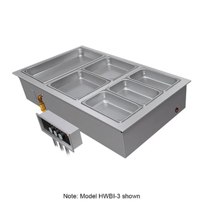 Hatco HWBI-1 (1) Full Size Pan Capacity Hot Food Well Unit, Drop-In, Electric
