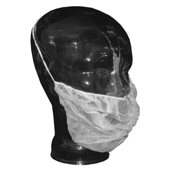 Beard Cover - Non-Woven - Polypropylene - White