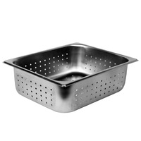 FSE STPA3124PF Perforated Steam Table Pan, 1/2 Size 4" 24 ga.