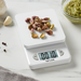 Taylor 3817 11 lb White Compact Digital Scale