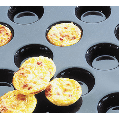 Matfer Bourgeat 336007 60 Per Sheet Flexipan Mini Quiche Tartlet Mold