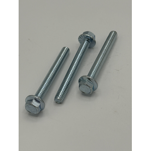 1/4" - 20 X 1 3/4" IFI-111 SERRATED HEX FLANGE SCREW SAE J429 GR 5 ZINC TRIVALENT CLEAR
