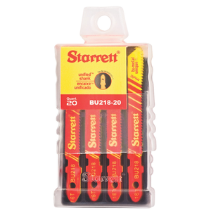 STARRETT BU218-20 2'' x 3/8 x .040 x 18T, Bi-Metal, 20 Pack