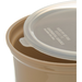 Carlisle 1.5 Qt Poly-Tuf Crocks w/Lids