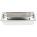 Vollrath 30322 Super Pan V 1/3 Size, 2-1/2"D Stainless Steel Steam Table Pan