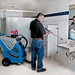 EDIC Endeavor touch-free restroom cleaning