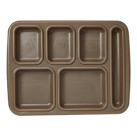 Cook's Brand 630-120 Gorilla 6-Compartment Insulated Tray (10/Case)