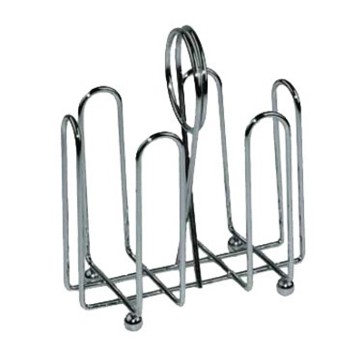 Winco WH-2 Chrome Plated Wire With Ball Feet And Center Clip (Qt