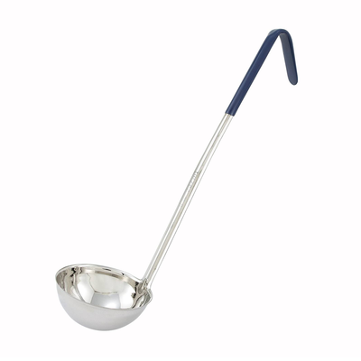 Winco LDC-8 8 Oz. Color-Coded Ladle