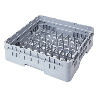 Cambro PR59500151 Insulated Tray Washrack, Soft Gray, with 5 x 9