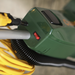 CleanMax CMP-3T power switch and cord wrap, close-up