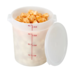 Cambro Poly 4 qt. Round Food Storage Containers