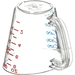 Carlisle 4314107 Clear Plastic Measuring Cup