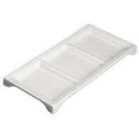 Winco WDP017-108 10" X 5" Trio Tray