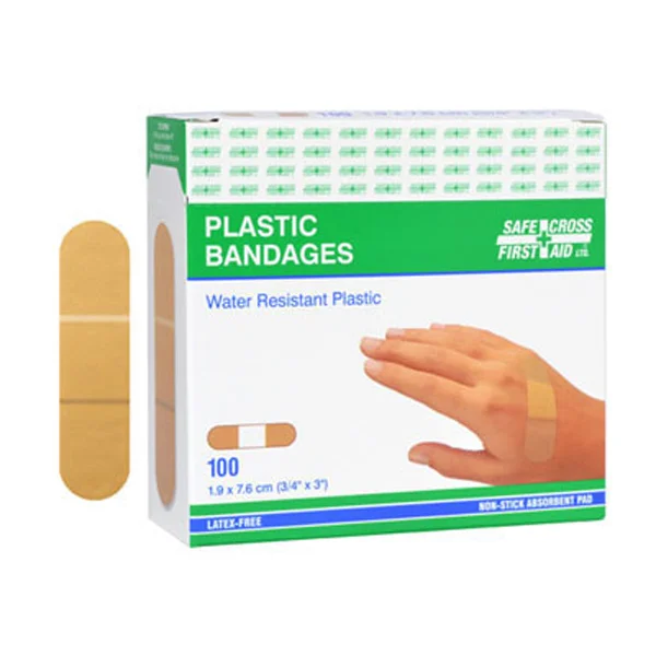 Bandage - Strip - Plastic - 3" x 3/4"