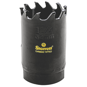 STARRETT CT114 1-1/4'' (32mm) Triple Chip Tungsten Carbide Hole Saw