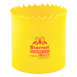 STARRETT DCH0218-G 2-1/8'' (54mm) NVP Deep Cut Bi-Metal Hole Saw