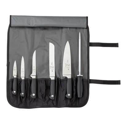 Mercer Culinary 7-Piece Forged Knife Roll Set