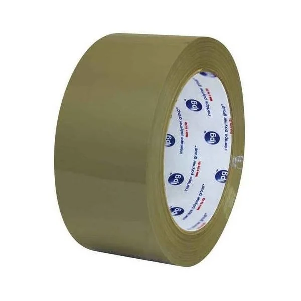Box Sealing Tape - Hand Roll - 48 mm x 100 m - 1.85 mil - Tan