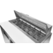 FSE MRSL-2D 47" W Refrigerated 2-Door Salad/Sandwich Prep Table