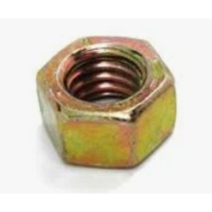 1" - 8 FINISHED HEX NUT SAE J995 GR 5 ZINC YELLOW