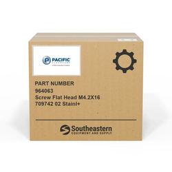 Pacific - 964063 - Screw Flat Head M4.2X16 709742 02 Stainl+