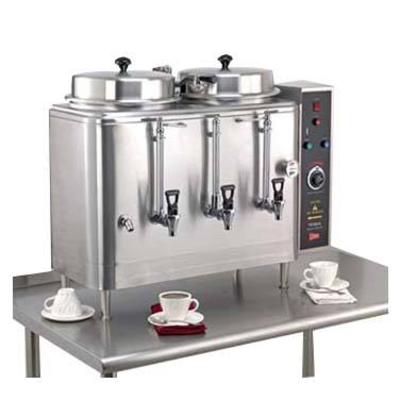 Grindmaster-Cecilware FE100N-102418 (2) 3 Gallon Capacity Tanks Electric Double GRINDMASTER Coffee Urn